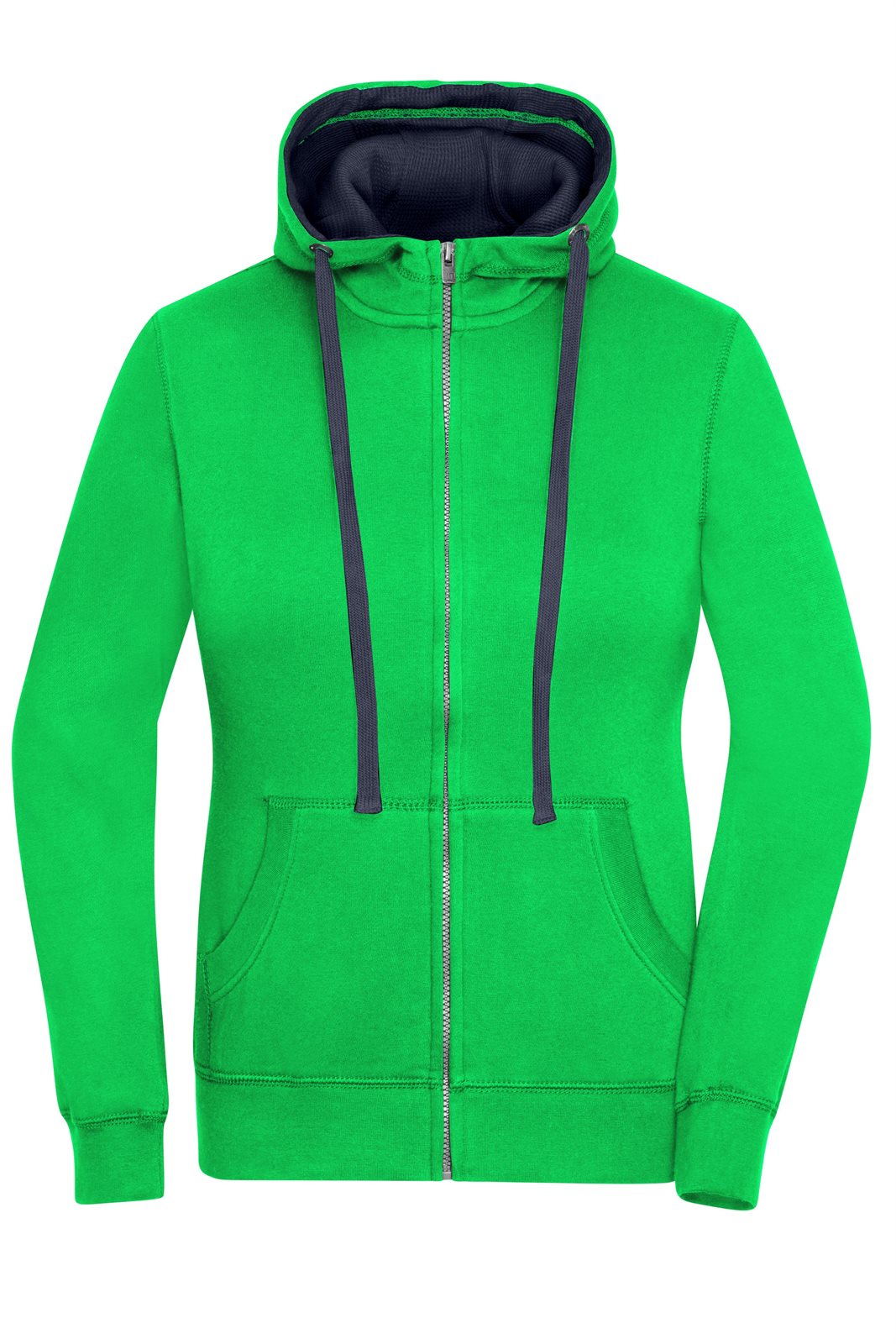 Jacke Damen Blau/Grün – Ladies' Lifestyle Zip-Hoody