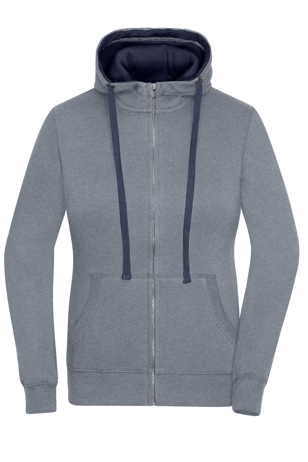 Jacke Damen Blau/Grau – Ladies' Lifestyle Zip-Hoody