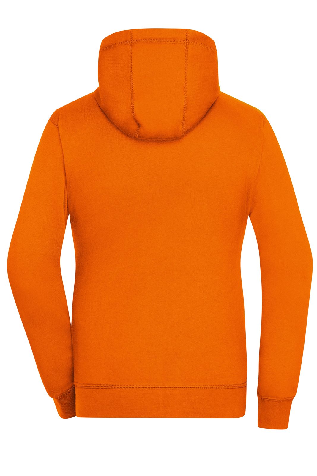 Jacke Damen Orange/Blau – Ladies' Lifestyle Zip-Hoody, Detailansicht
