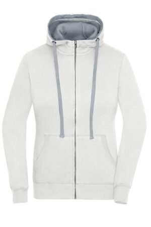 Jacke Damen Schwarz/Grau – Ladies' Lifestyle Zip-Hoody