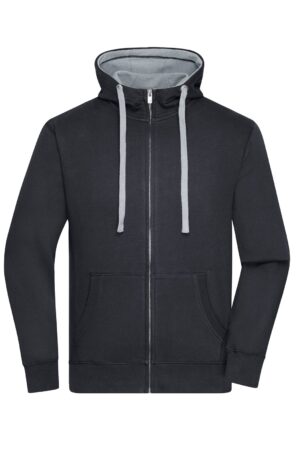 Jacke Herren Schwarz/Grau – Men's Lifestyle Zip-Hoody