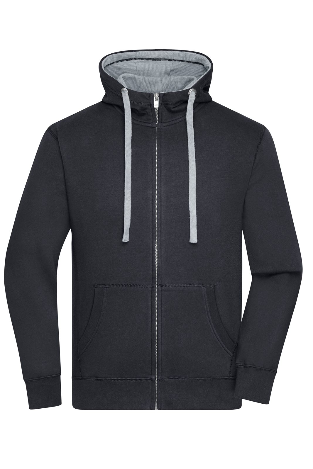 Jacke Herren Schwarz/Grau – Men's Lifestyle Zip-Hoody