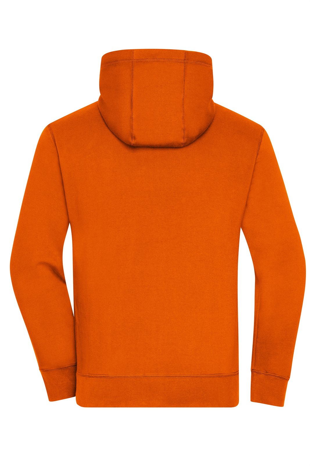 Jacke Herren Orange/Blau – Men's Lifestyle Zip-Hoody, Detailansicht