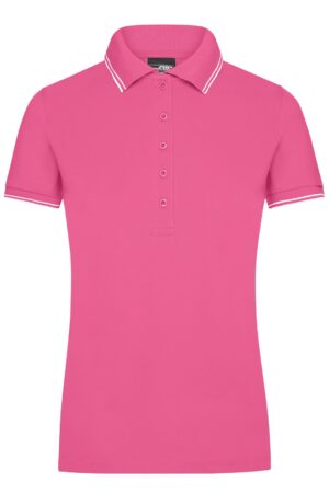 Poloshirt Damen Weiß/Schwarz – Ladies' Polo