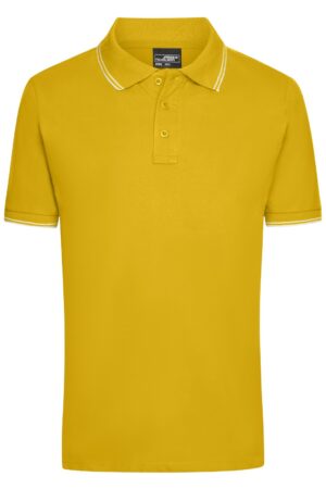 Poloshirt Herren Weiß/Schwarz – Men's Polo