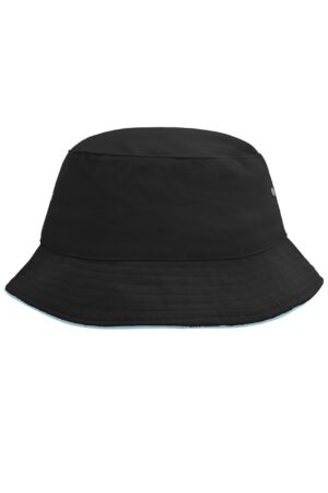 Hut Unisex Schwarz – Fisherman Piping Hat