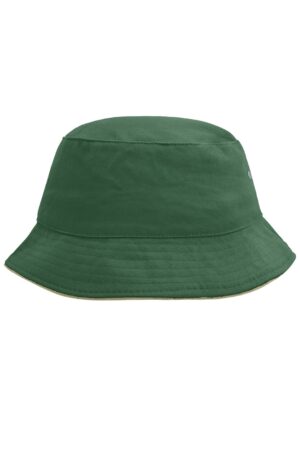 Hut Unisex Schwarz – Fisherman Piping Hat