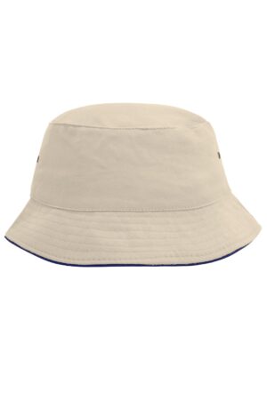 Hut Unisex Schwarz – Fisherman Piping Hat