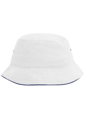 Hut Unisex Schwarz – Fisherman Piping Hat