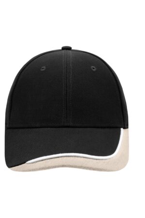 Cap Unisex Weiß/Schwarz/Grün – Half-Pipe Sandwich Cap