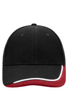 Cap Unisex Weiß/Schwarz/Grün – Half-Pipe Sandwich Cap