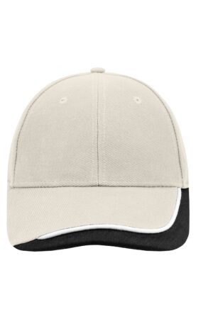 Cap Unisex Weiß/Schwarz/Grün – Half-Pipe Sandwich Cap