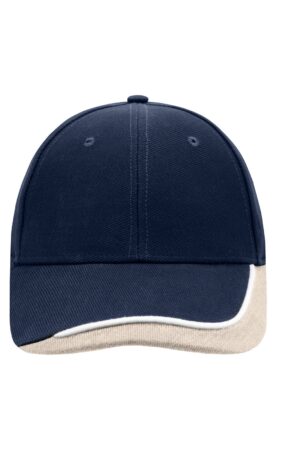 Cap Unisex Weiß/Schwarz/Grün – Half-Pipe Sandwich Cap