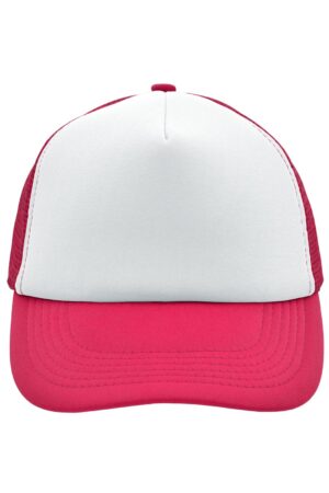 Cap Unisex Schwarz – 5 Panel Polyester Mesh Cap