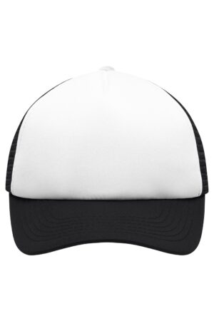Cap Kinder Schwarz – 5 Panel Polyester Mesh Cap for Kids