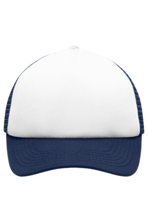 Cap Kinder Schwarz – 5 Panel Polyester Mesh Cap for Kids