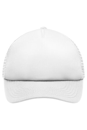 Cap Kinder Schwarz – 5 Panel Polyester Mesh Cap for Kids