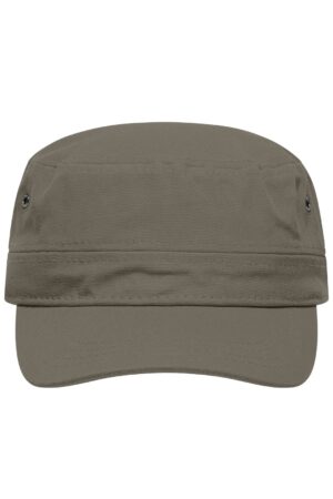 Cap Unisex Grau/Schwarz – Military Cap