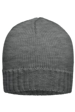 Mütze Unisex Schwarz – Rib-Beanie