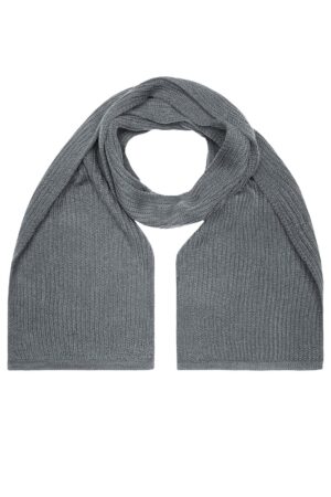 Schal Unisex Schwarz – Knitted Scarf