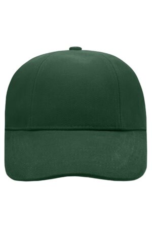 Cap Unisex Schwarz – Turned 6 Panel Cap Laminated