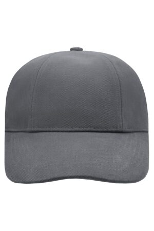 Cap Unisex Schwarz – Turned 6 Panel Cap Laminated