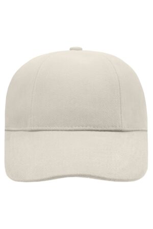 Cap Unisex Schwarz – Turned 6 Panel Cap Laminated
