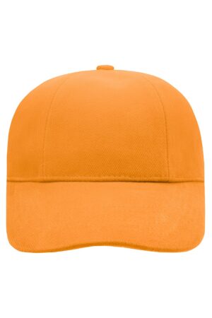 Cap Unisex Schwarz – Turned 6 Panel Cap Laminated
