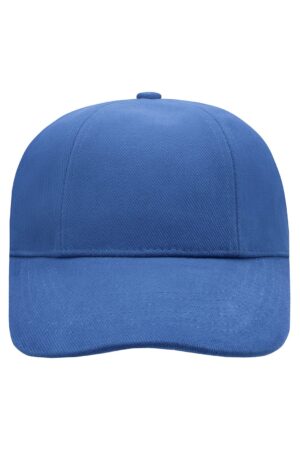 Cap Unisex Schwarz – Turned 6 Panel Cap Laminated
