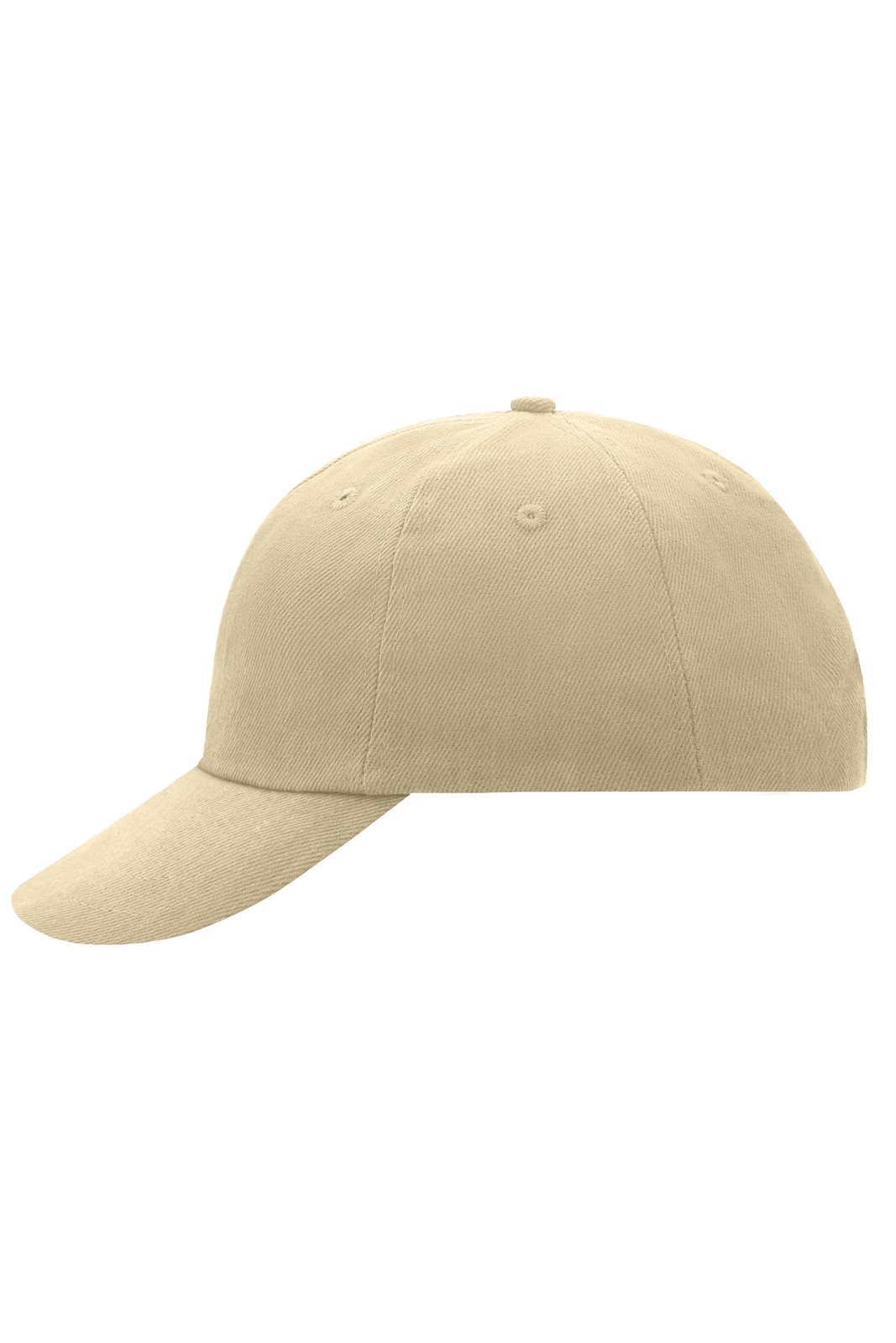 Cap Unisex Braun – 6 Panel Raver Cap, Detailansicht