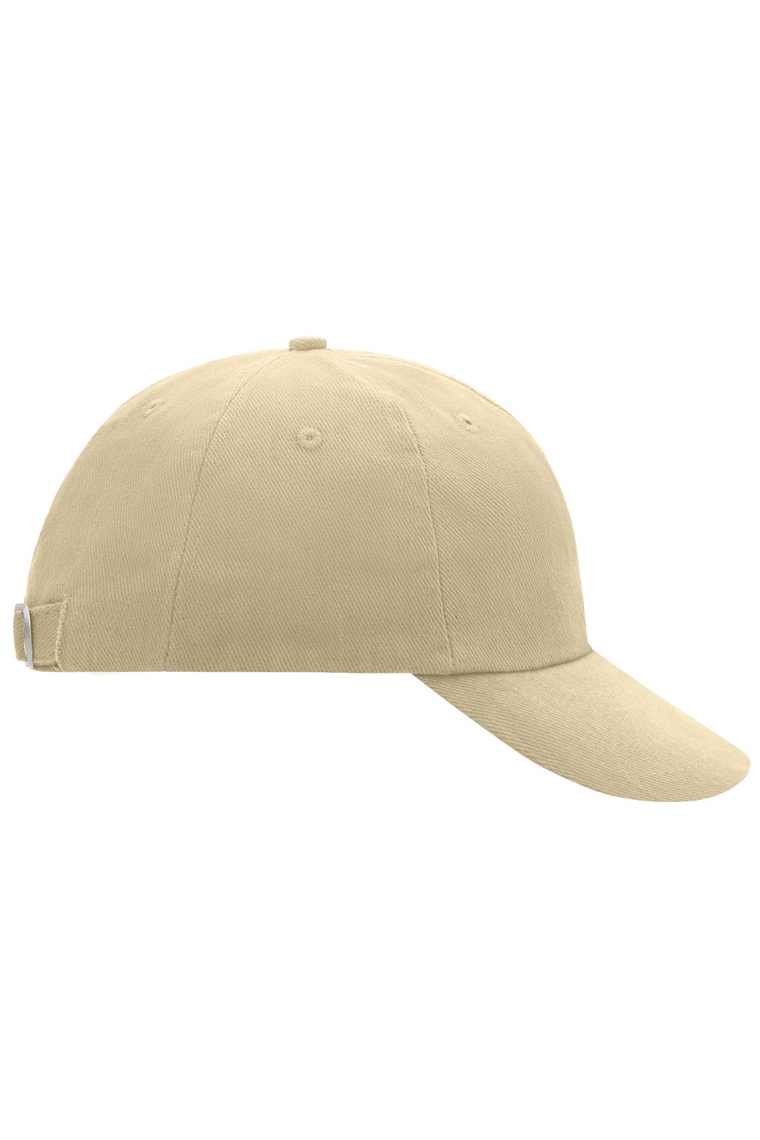 Cap Unisex Braun – 6 Panel Raver Cap, Detailansicht