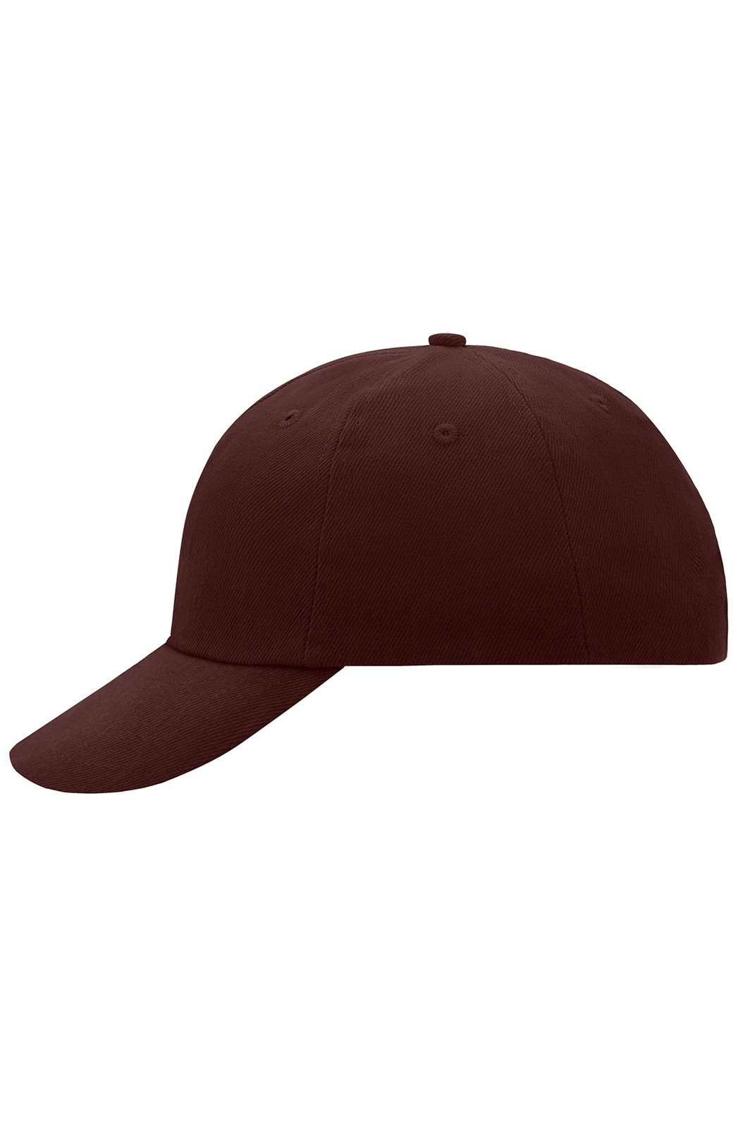 Cap Unisex Braun – 6 Panel Raver Cap, Detailansicht