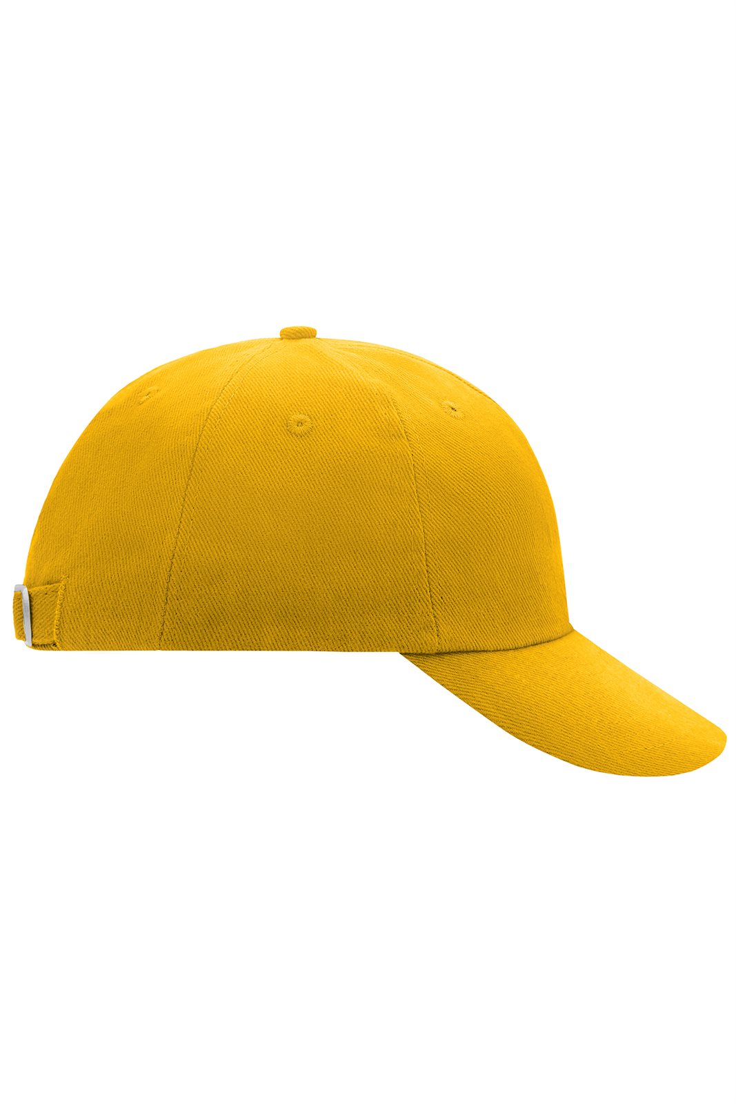 Cap Unisex Gelb – 6 Panel Raver Cap, Detailansicht