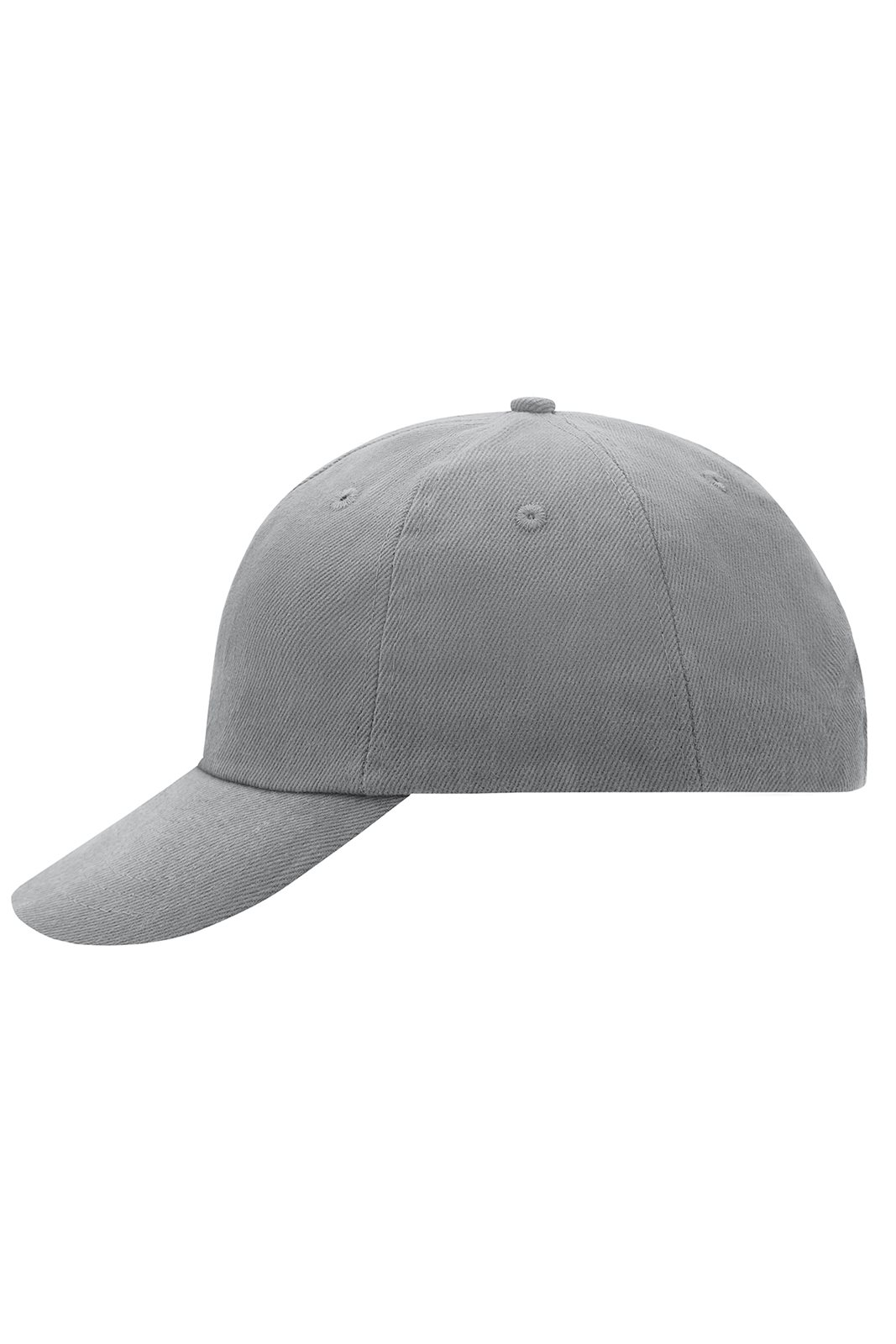Cap Unisex Grau – 6 Panel Raver Cap, Detailansicht