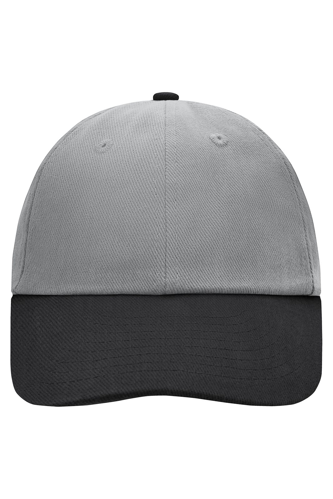 Cap Unisex Schwarz/Grau – 6 Panel Raver Cap