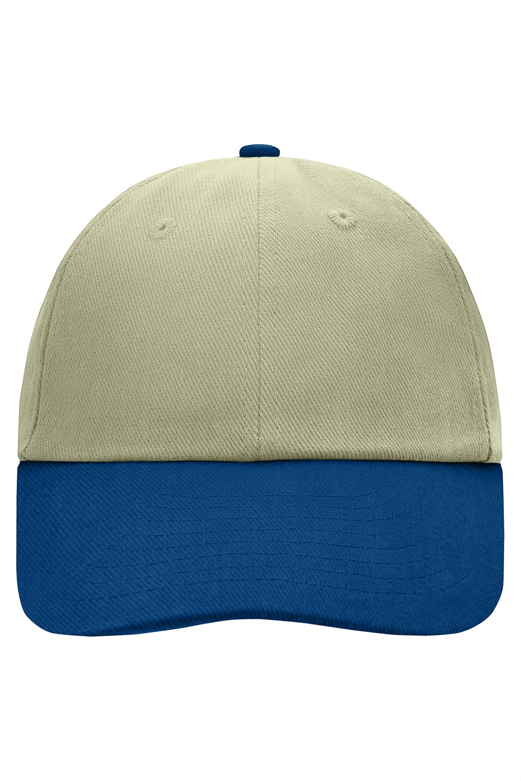 Cap Unisex Blau/Braun – 6 Panel Raver Cap