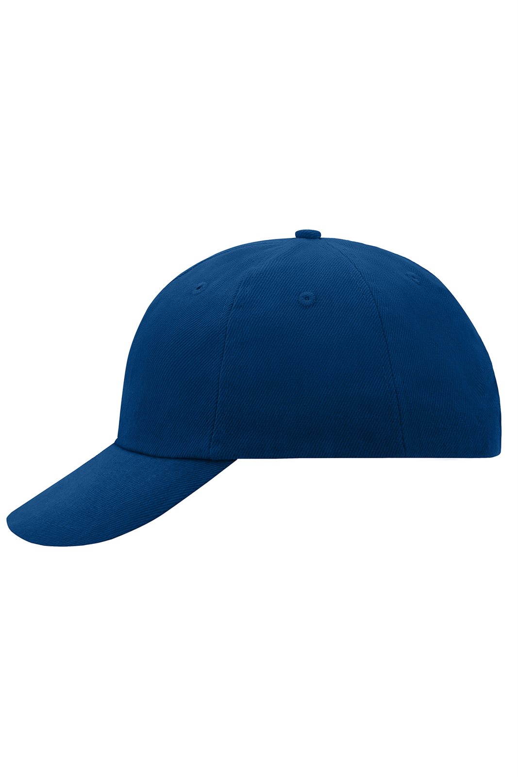 Cap Unisex Blau – 6 Panel Raver Cap, Detailansicht