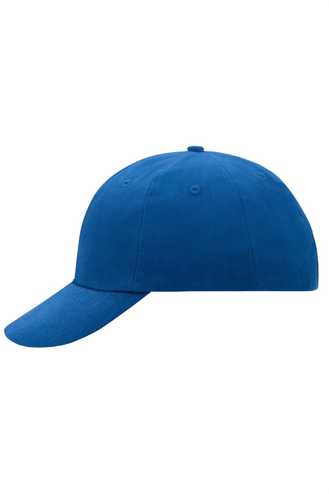 Cap Unisex Blau – 6 Panel Raver Cap, Detailansicht