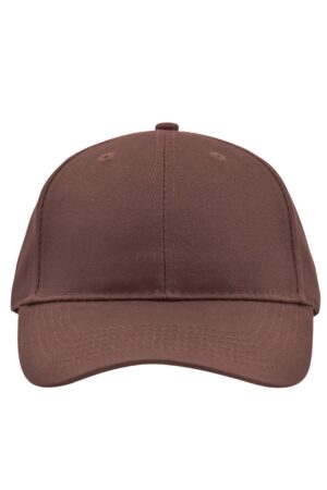 Cap Unisex Braun – Brushed 6 Panel Cap
