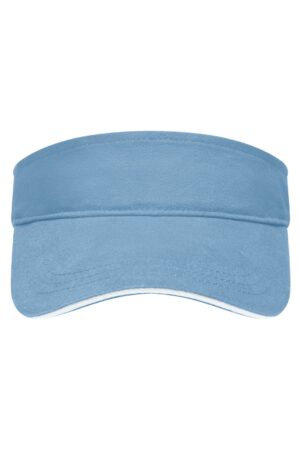 Sunvisor Unisex Weiß/Schwarz – Sandwich Sunvisor