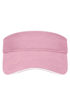 Sunvisor Unisex Weiß/Schwarz – Sandwich Sunvisor