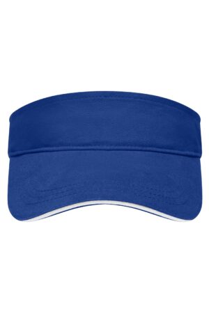 Sunvisor Unisex Weiß/Schwarz – Sandwich Sunvisor