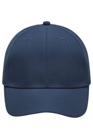Cap Unisex Schwarz – 6 Panel Polyester Peach Cap