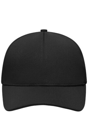 Cap Unisex Schwarz – 6 Panel Sport Mesh Cap