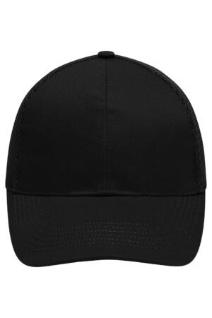 Cap Unisex Schwarz – 6 Panel Air Mesh Cap
