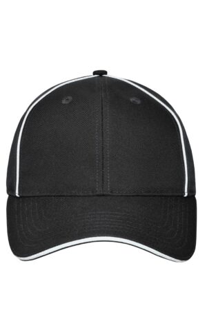 Cap Unisex Schwarz – 6 Panel Workwear Cap - SOLID