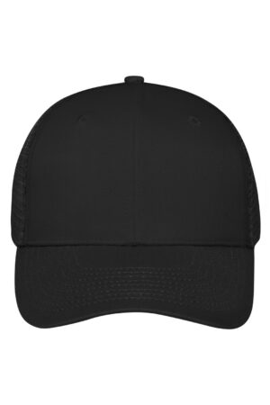 Cap Unisex Schwarz – 6 Panel Mesh Cap