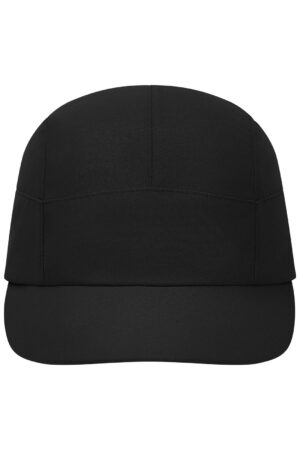 Cap Unisex Schwarz – 7 Panel Sports-Cap