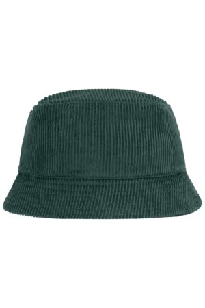 Hut Unisex Schwarz – Corduroy Fisherman Hat Organic Cotton