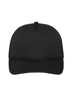 Cap Unisex Schwarz – 5 Panel Retro Mesh Cap